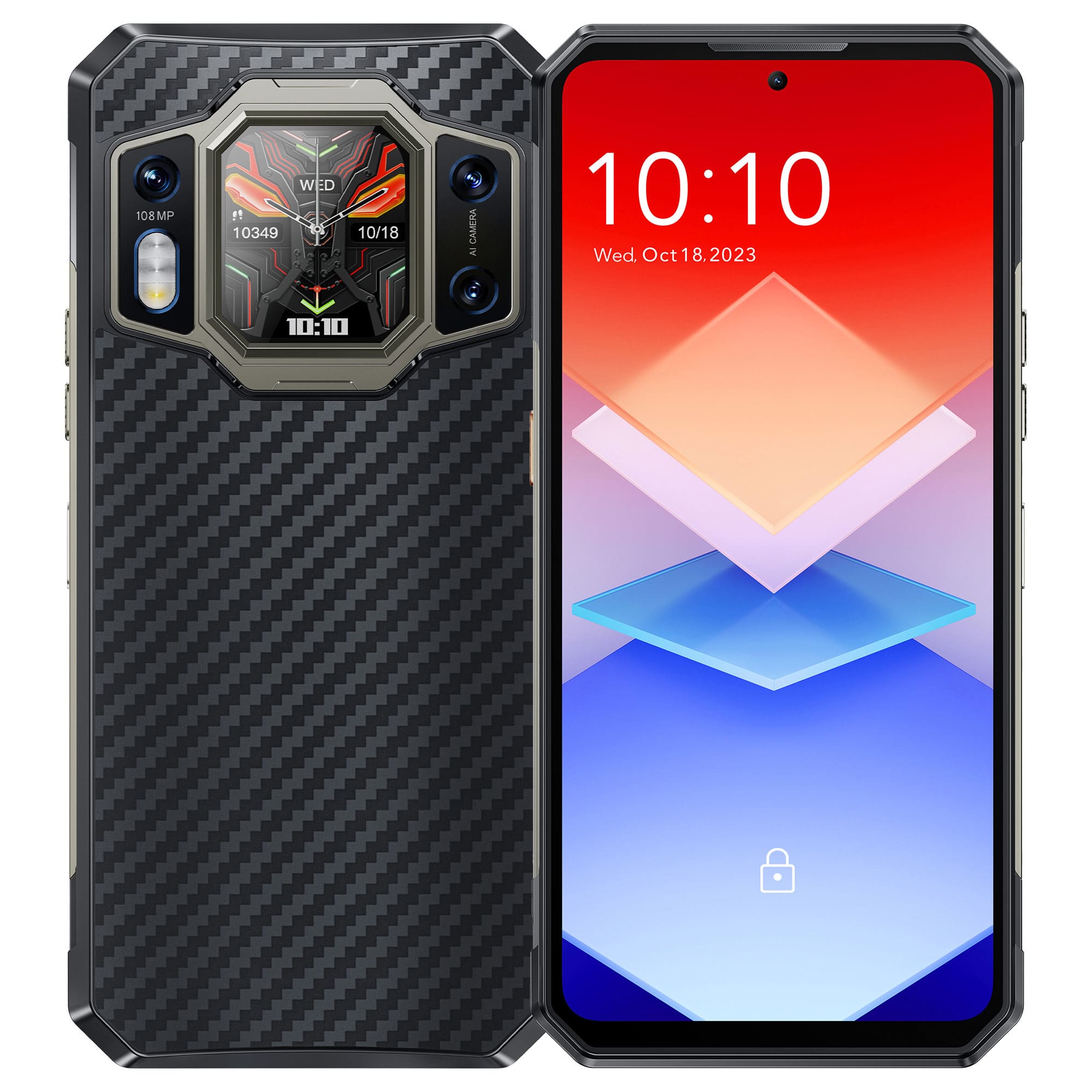  for Oukitel WP30 Pro Case, Fashion Multicolor Magnetic Closure  Leather Flip Case Cover with Card Holder for Oukitel WP30 Pro (6.78”) :  Cell Phones & Accessories