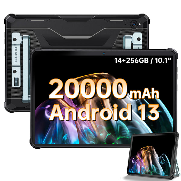 Oukitel RT6 10-inch 33W Fast Charge 20000mAh Battery Android 13 Outdoor Tablet (16+256GB)