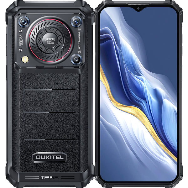 Oukitel WP36 pro Rugged Phone 10600mAh Battery 8D Sound Triple-Cam 24GB+256GB