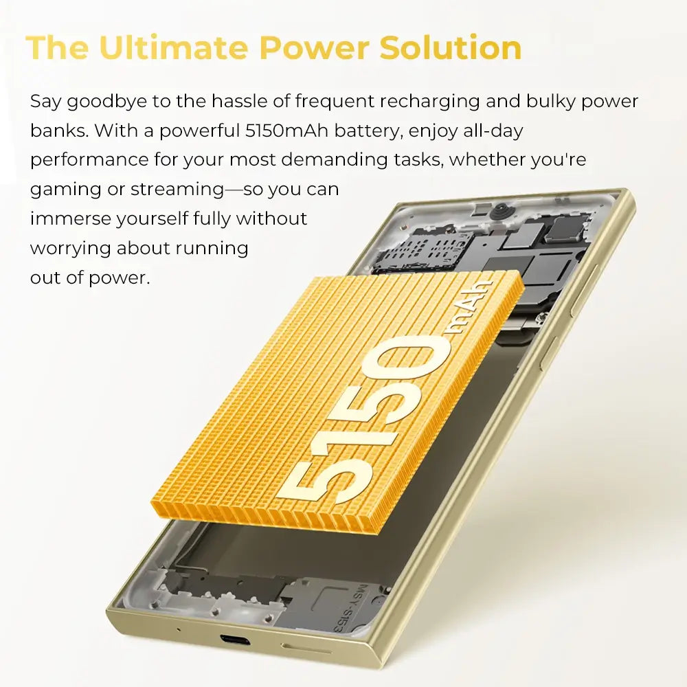 Oukitel C61 Pro 6.88-inch 5150mAh Battery 9.5mm Ultra-thin Body Oukitel C61 Pro 6.88-inch 5150mAh Battery 9.5mm Ultra-thin Body