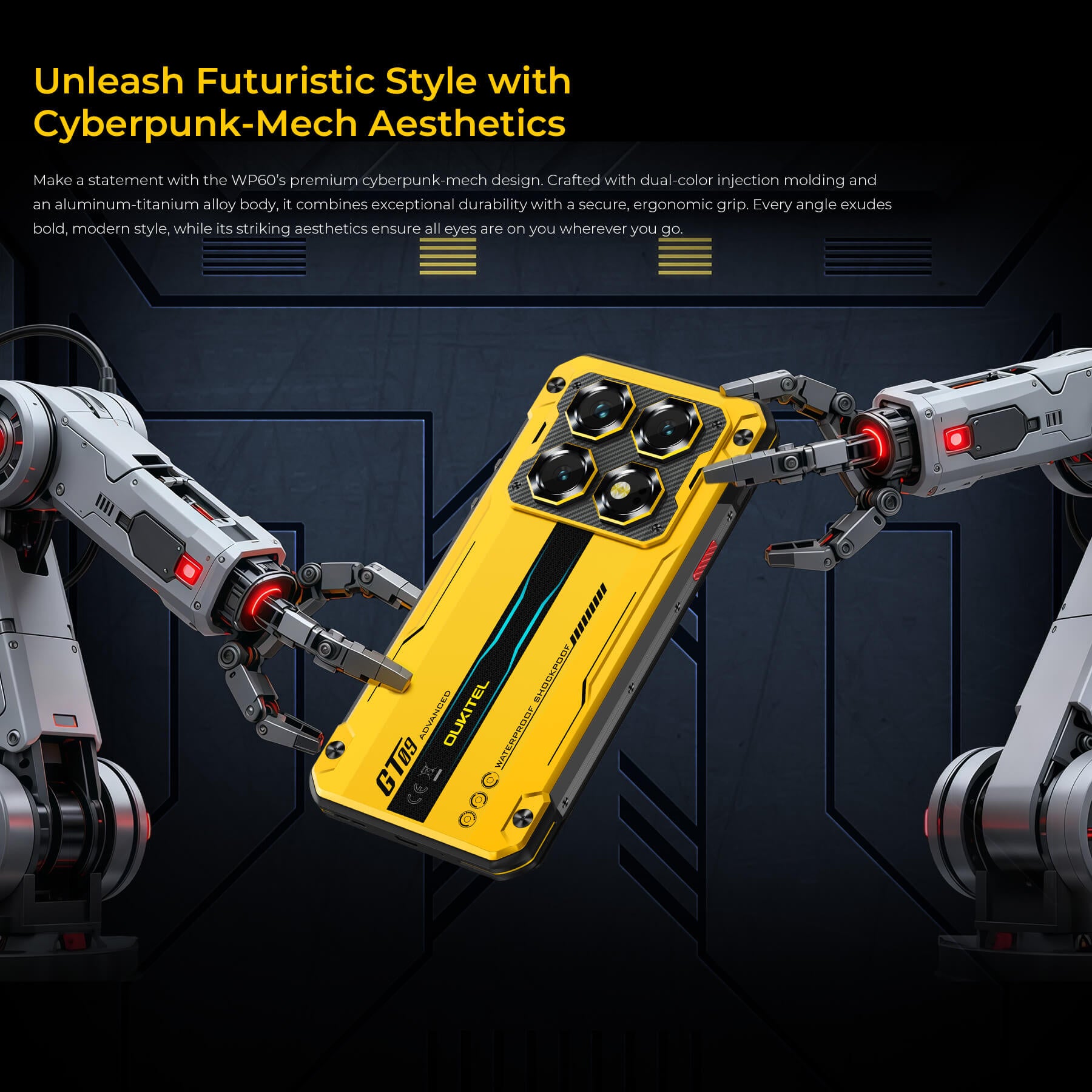 Oukitel WP60 5G Rugged Phone - Thumbnail 5