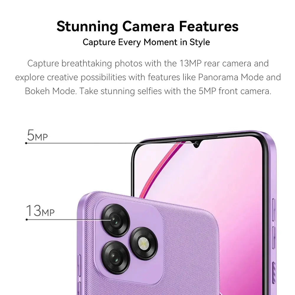 Oukitel C53 5G 6.6-inch 4300mAh Battery 8.9mm Ultra-thin Body Oukitel C53 5G 6.6-inch 4300mAh Battery 8.9mm Ultra-thin Body