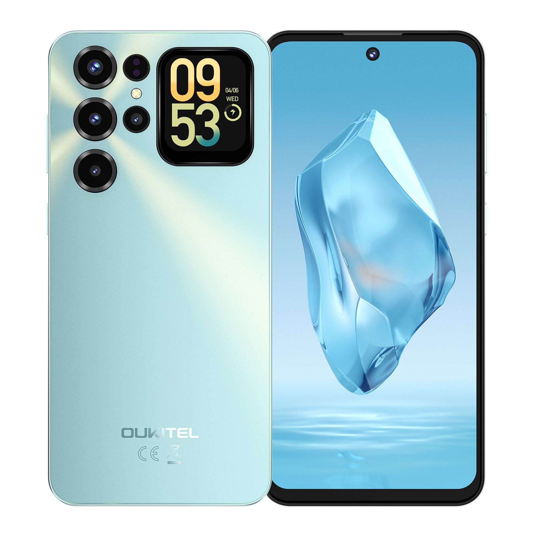極美品 Android OUKITELC68Plus 512GB OUKITEL C68 Plus-EV 7.2-inch 6000mAh Battery 9.5mm Ultra-thin Body Sma
