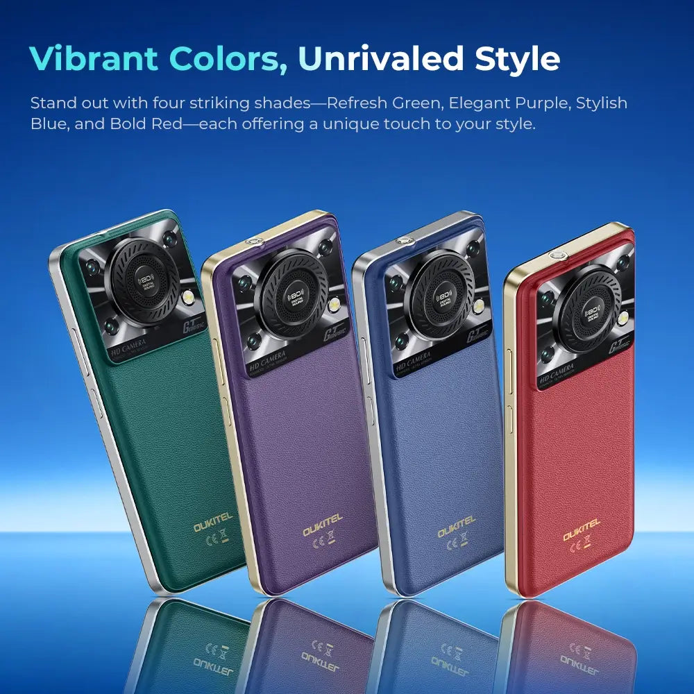 Oukitel C60 6.88-inch 10000mAh Battery 13.4mm Ultra-thin Body