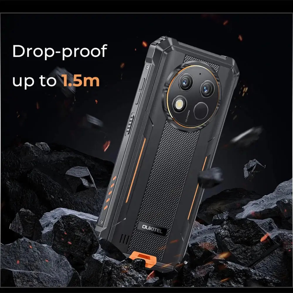 Oukitel WP28 4G Rugged Phone 6.52-inch 10600mAh Big Battery 48MP Camer –  OUKITEL