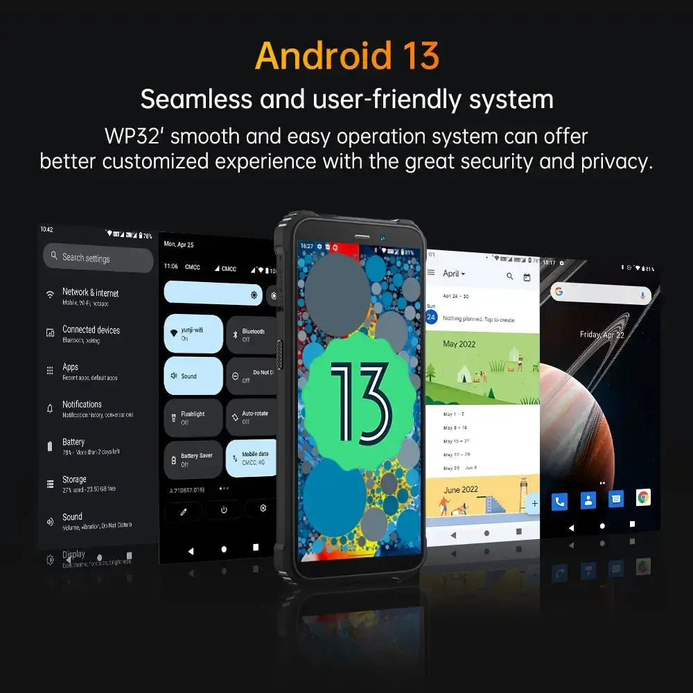OUKITEL WP32 Android 13 Outdoor Mobile Phone 12GB + 128GB (1TB OUKITEL WP32 Android 13 Outdoor Mobile Phone 12GB + 128GB (1TB
