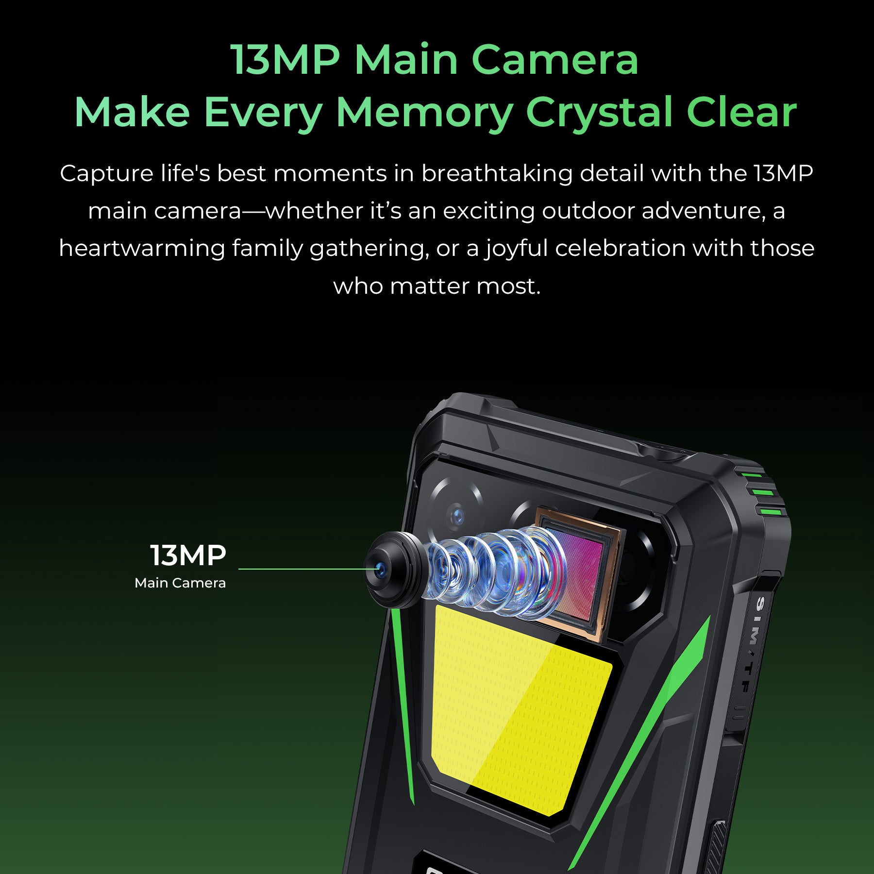 Oukitel G5 4G Rugged Phone 6 HD+ Display6300mAh Big Battery 13MP
