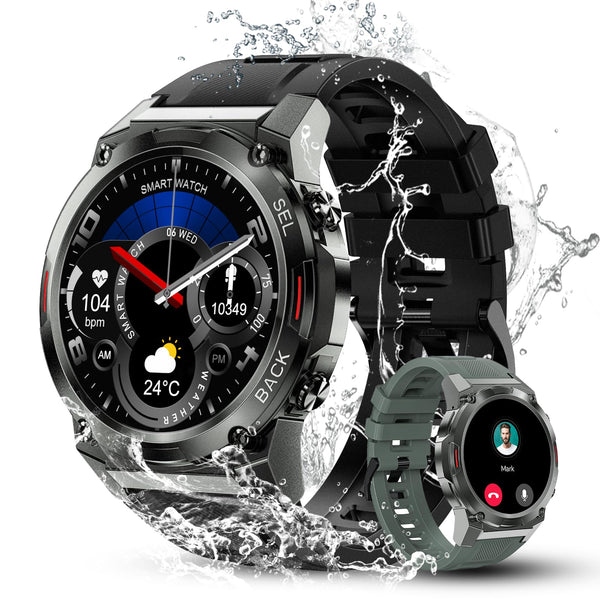 <tc>Oukitel</tc> BT50 Robuste Militär-Smartwatch