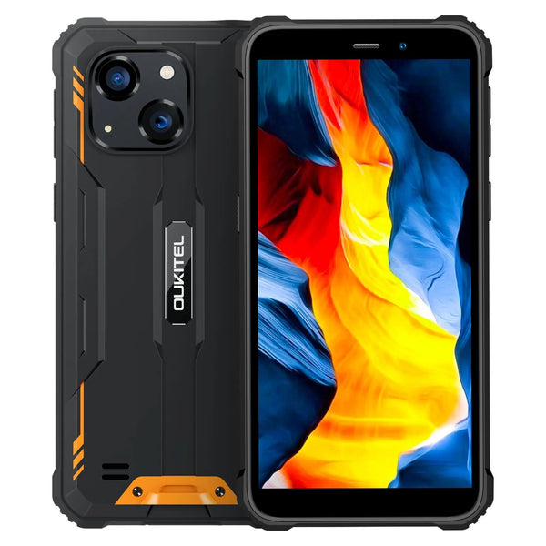 OUKITEL WP32 Android 13 mobiele telefoon voor buiten 12 GB + 128 GB (1 TB uitbreidbaar) robuuste smartphone