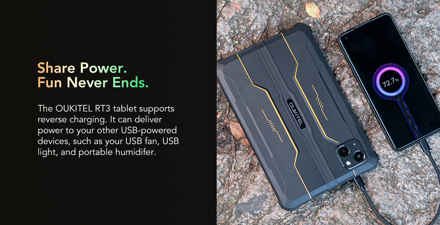 OUKITEL RT3 Plus Rugged Tablet - Thumbnail 2