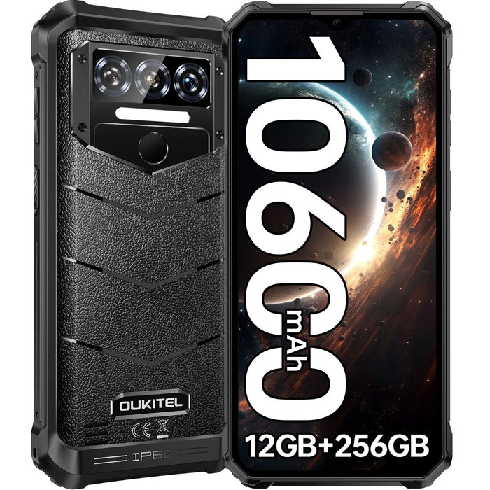Oukitel WP38 Rugged Phone 10600mAh Battery 12GB+256GB NFC
