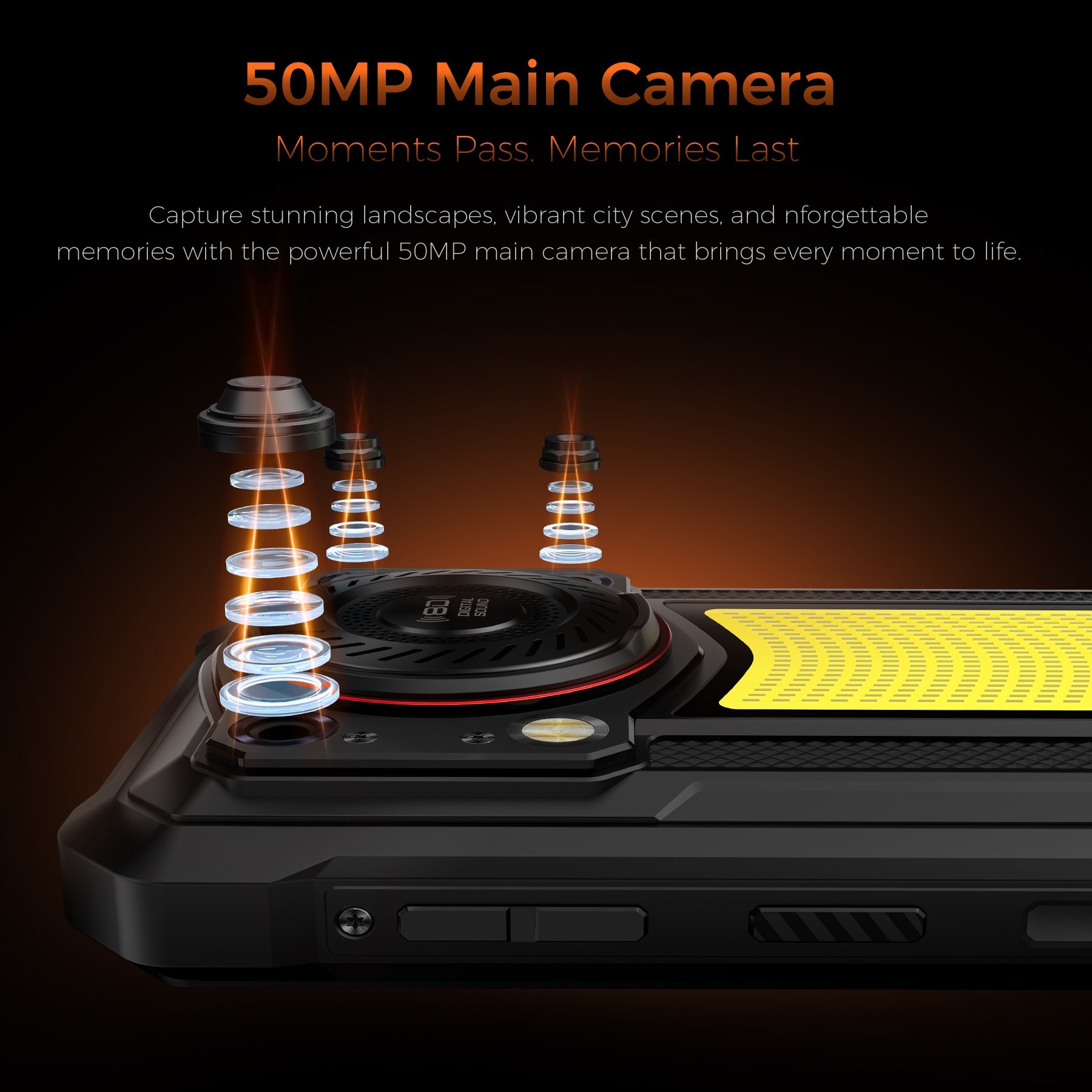 Oukitel WP53 Pro 4G Rugged Phone 6.52'' FHD+ Display 11000mAh Big