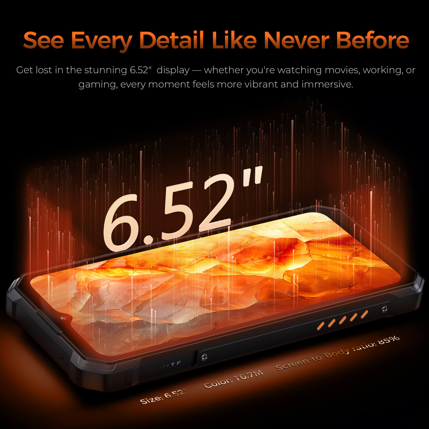 Oukitel WP53 S 4G Rugged Phone 6.52'' FHD+ Display 11000mAh Big