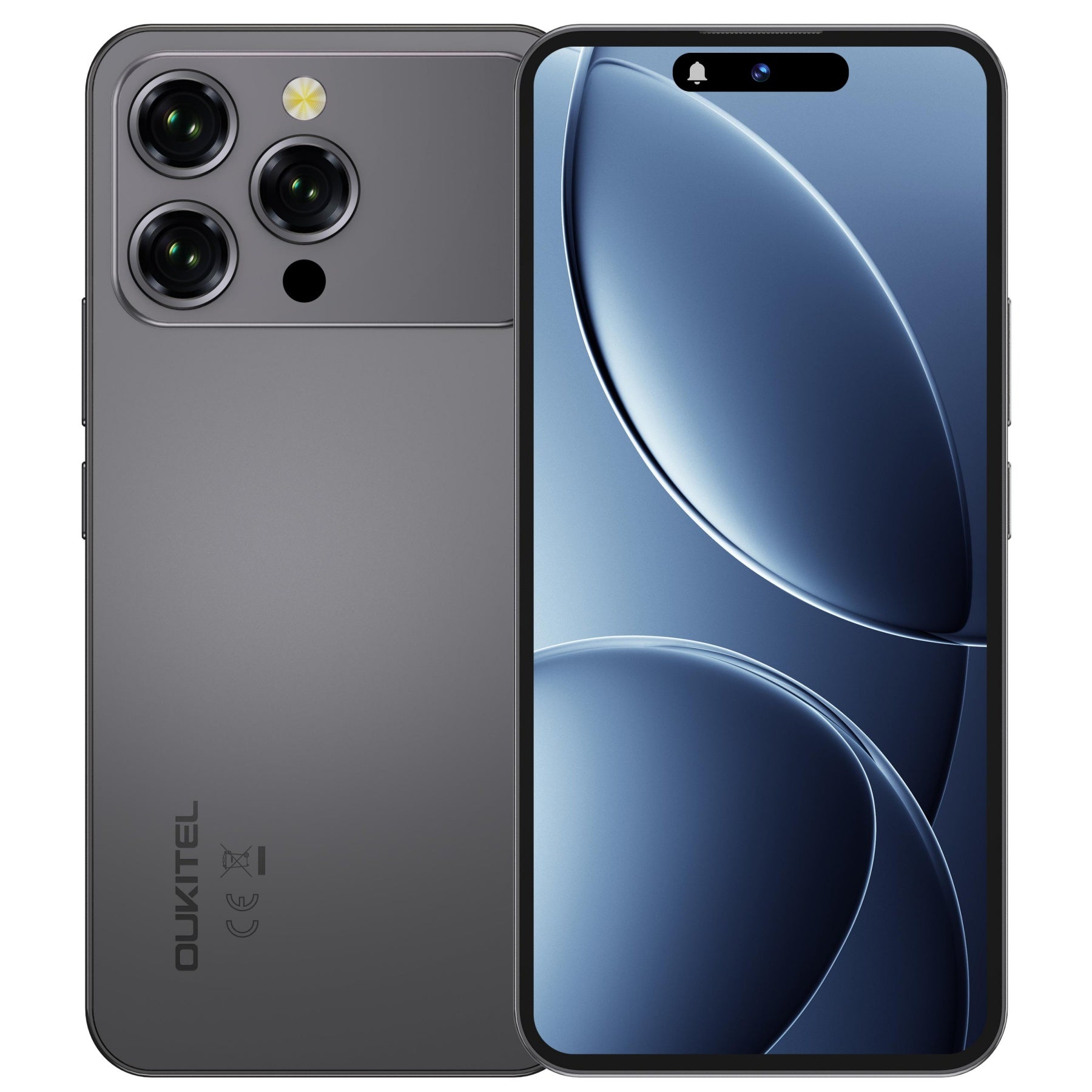 スマートフォン本体 Oukitel P1 Pro 16GB+256GB OUKITEL P1 Pro-EV 6.7-inch 5150mAh Battery 8.2mm Ultra-thin Body Smart