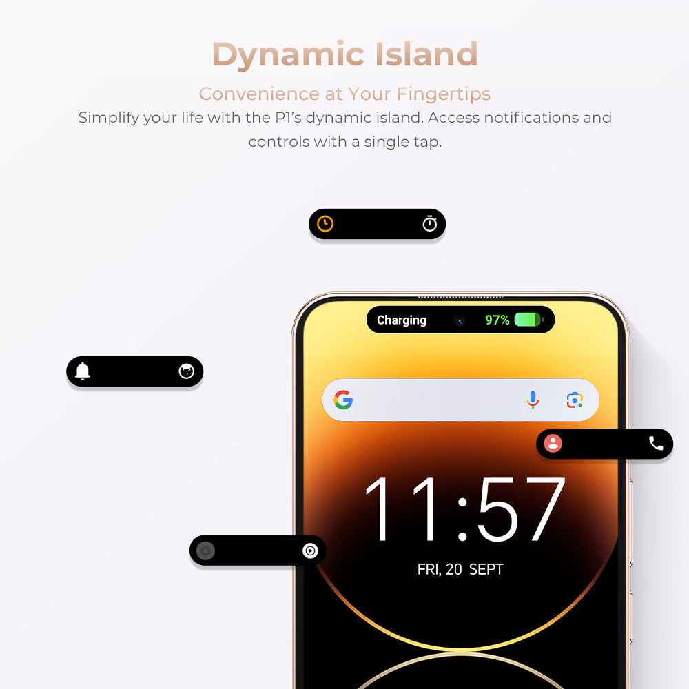 OUKITEL P1 Pro-EV 6.7-inch 5150mAh Battery 8.2mm Ultra-thin Body Smart
