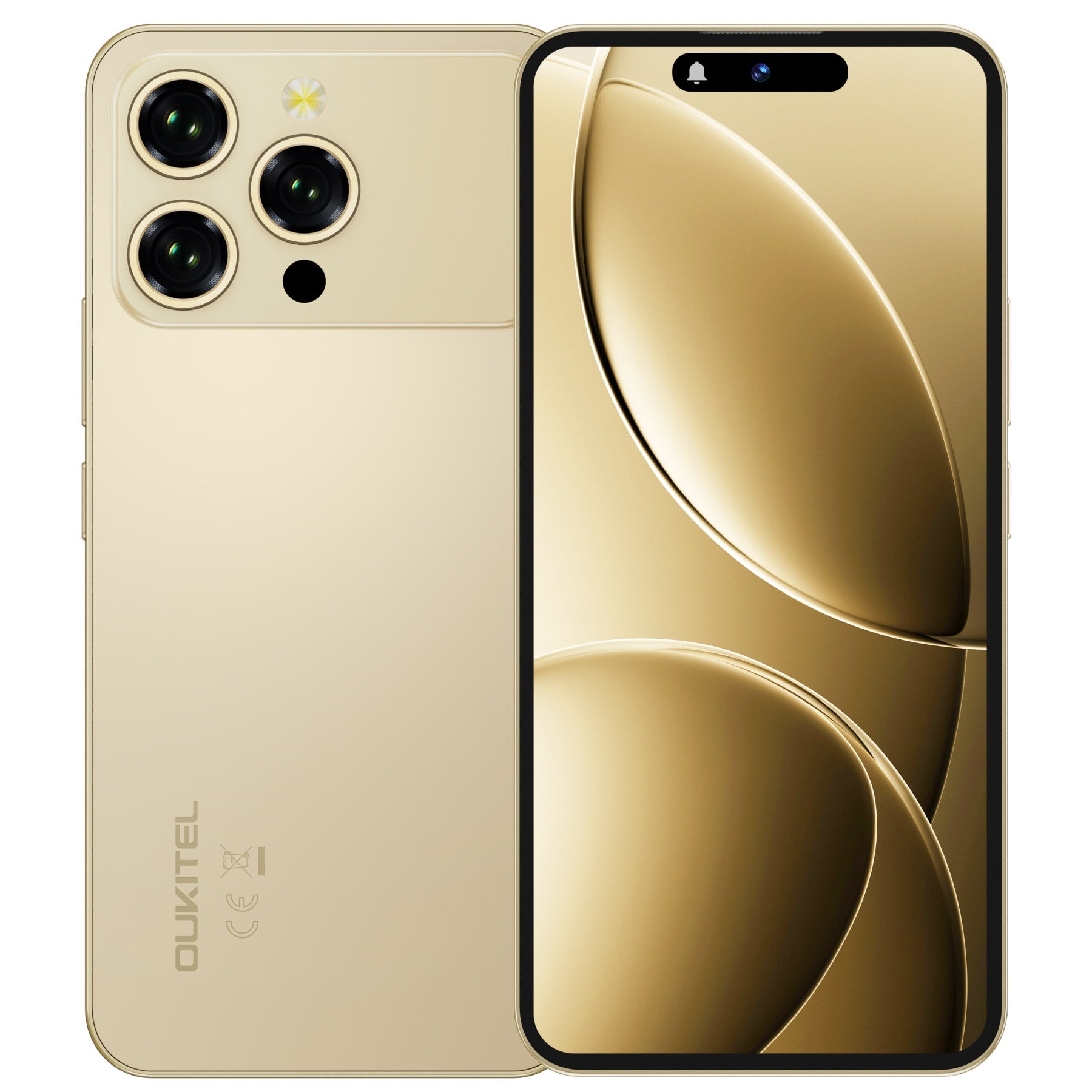 スマートフォン本体 Oukitel P1 Pro 16GB+256GB OUKITEL P1 Pro-EV 6.7-inch 5150mAh Battery 8.2mm Ultra-thin Body Smart