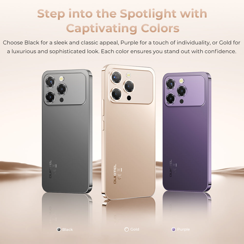 OUKITEL P1 Pro-EV 6.7-inch 5150mAh Battery 8.2mm Ultra-thin Body Smart