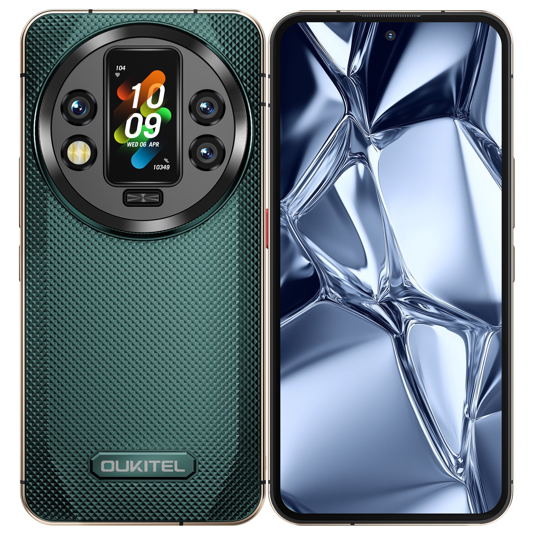 OUKITEL WP200 PROスマートフォン 本体 緑　スマートバンド搭載 Oukitel WP200 Pro - World's First Modular Rugged Phone with a