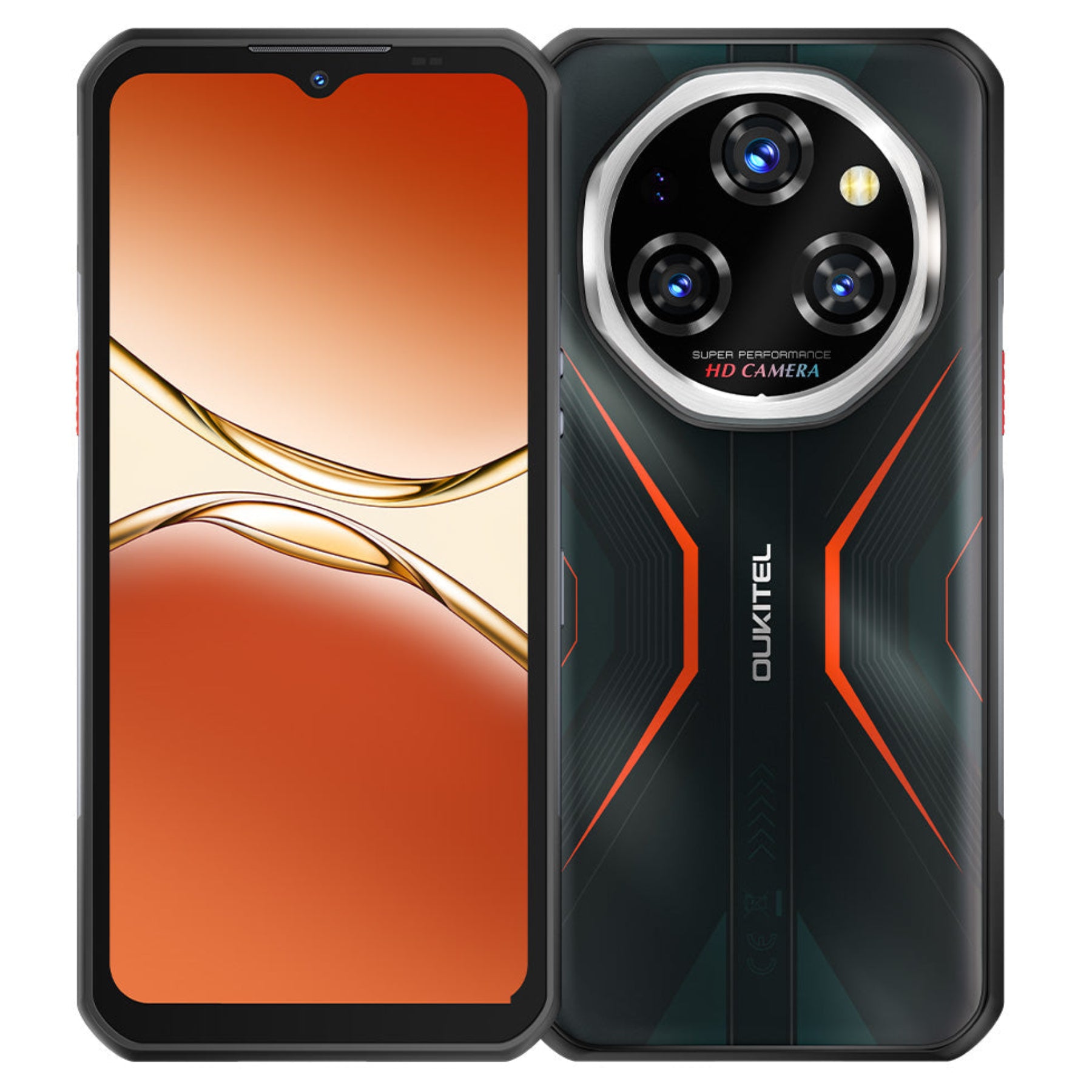 OUKITEL WP55 Pro バッテリー 1大容量 5G　SIM プリ- Oukitel WP55 Pro 5G Rugged Phone 6.6'' HD+ Display 11000mAh Big