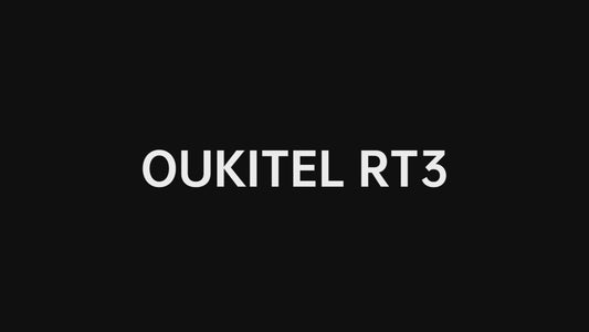 <tc>Oukitel</tc> Tablette robuste RT3 avec écran de 8 pouces, Octa-Core de 5 150 mAh, Android 12, IP68 (4+64 Go)