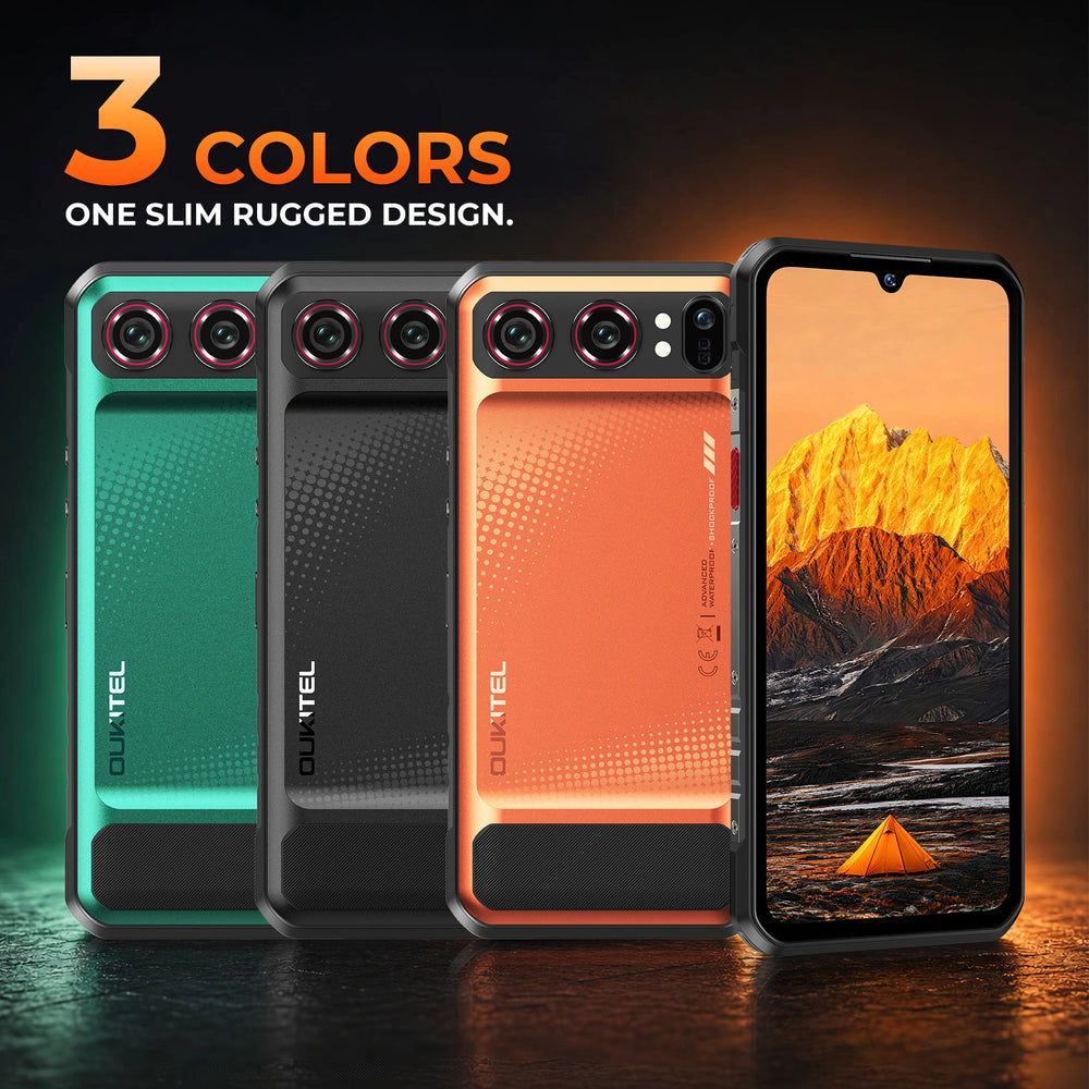 OUKITEL WP68 Air 5G Rugged Phone 6.88'' HD+ Display 8000mAh Battery 64