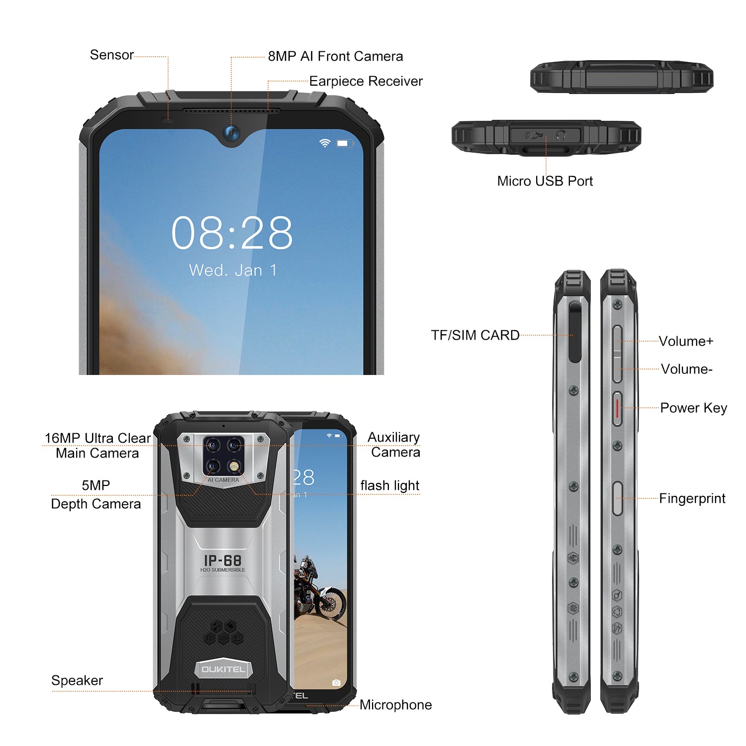 Oukitel WP6-Rugged Phones With Big Battery Life – OUKITEL